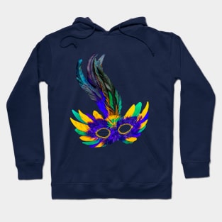 Feather Mask Hoodie